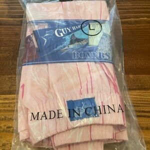 Guy Harvey Pink and White Boxers